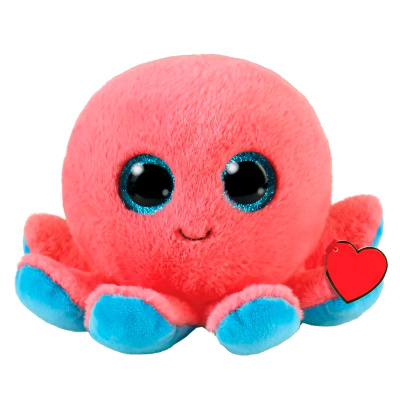 Мягкая игрушка Beanie Boos Осьминог Sheldon 15 см Ty Inc 36390